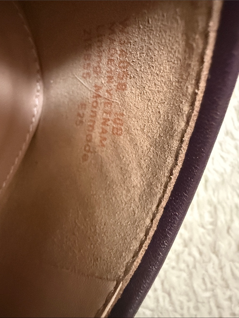 Cole Haan Dark Burgundy Leather Bow Loafers - Picture 6 of 6